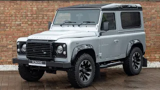 2015 Land Rover Defender 90 Works V8 70th Edition - Indus Silver - Walkaround & Interior [4K]