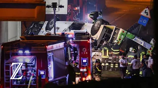 21 Menschen sterben bei Busunglück nahe Venedig