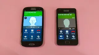 Incoming call & Outgoing call at the Same Time Samsung Galaxy S2 + S3