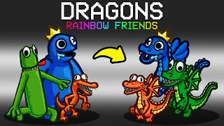 The Rainbow Dragons Mod in Among Us