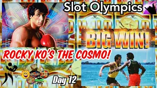 INCREDIBLE WIN! Rocky KO's the Cosmopolitan Las Vegas! Slot Olympics Day 12