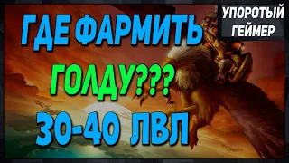 Фарм голды на 30-40 лвл! World of Warcraft Classic Hardcore