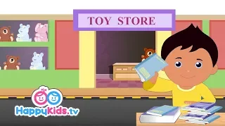 Shopping Song - Learning Songs Collection For Kids And Children | Happy Kids