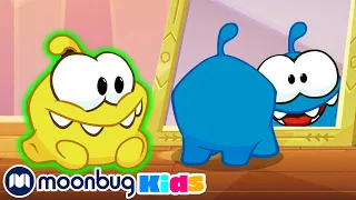 Cut The Rope - Om Nom eats jelly - Learn | ABC 123 Moonbug Kids | Fun Cartoons | Learning Rhymes