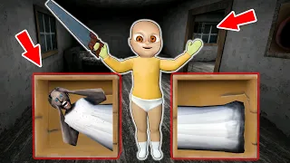 Granny vs *Baby In Yellow* - funny horror animation parody (p.34)