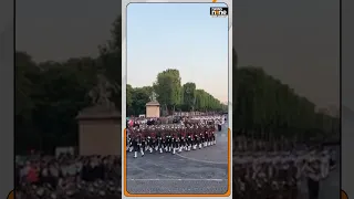 The Indian contingent rehearsing in Paris for the Bastille Day Parade | News9