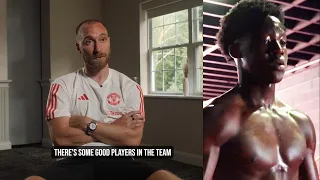 Kobbie Mainoo out of season and Eriksen interview on United young players