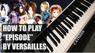 Versailles - Episode (Piano tutorial/Synthesia)