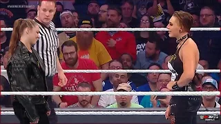 Full Match Ronda Rousey vs Rhea Ripley @WWE