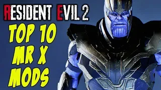 Resident Evil 2 - TOP 10 MR X MODS!