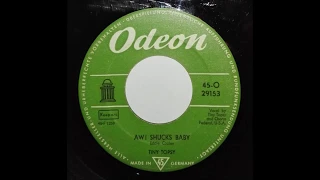 TINY TOPSY & THE CHARMS  "Aw! Shucks Baby"  Deutsche ODEON 1957 R&B Vocal