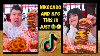 Freelee reacts to Nikocado and Hungry Fat Chick at Heart Attack Grill🤢🥺 #29