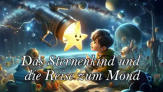 Das Sternenkind und die Reise zum Mond - 0020 -  Geschichte für Kinder, einschlafen, german story