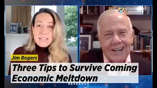 Jim Rogers Shares 3 Tips to Survive Coming Economic Meltdown; Says Gold, Silver Will See Mania