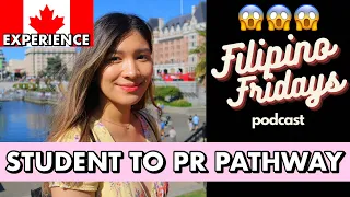 STUDY PERMIT TO PR PATHWAY🇨🇦 Interview with Filipino Fridays Podcast