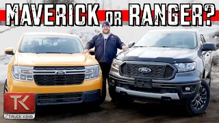 Ford Maverick vs Ranger - Which is the Better Small Ford Pickup? We Breakdown All the Differences