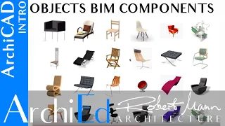ArchiCAD objects BIM components