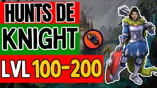 ⚠️[MELHORES HUNTS DE KNIGHT NO TIBIA]⚠️ EK SOLO LEVEL 100 150 200 #tibia  #mmorpg