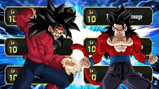 THEY TOLD ME NOT TO DO IT! LVL 10 LINKS SSJ4 Gohan & Bardock!