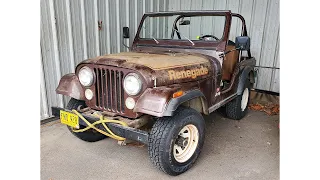 I made this 1977 Jeep CJ5 run after it sat for 14 years!