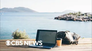 Remote work sparks a surge in "digital nomads" | The Shifting Workplace