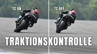 Was ist schneller - Mit oder ohne TC am Motorrad? | Motorrad Rennstrecke