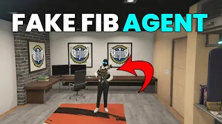 I Became Fake FIB Agent  | Trolling Cops In Grand Rp |  Hindi | Gta Rage