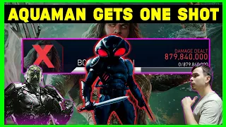 Boss Aquaman Gets One Shot By 4* Black Manta Injustice 2 Mobile ROK Solo Raids