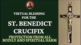 SOLEMN BLESSING FOR A ST. BENEDICT CRUCIFIX (IN LATIN )|  USING BENEDICTINE RITE | DOM LORENZO, SSCV