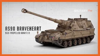 The British AS90 Self Propelled Howitzer - Artillery Review