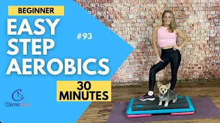 30 Minute Beginner's Step Workout /  Simple Instruction / 128 bpm | #93