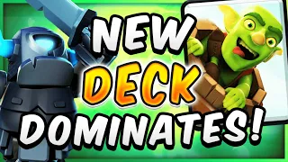 WARNING: NEW EASY LOG BAIT DECK DESTROYS CLASH ROYALE!