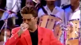 George Michael & Queen with LCGC - Somebody To Love (Freddie Mercury Tribute Concert)