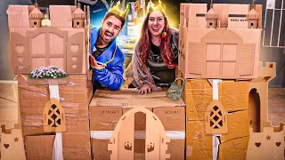 CONSTRUÍMOS UM CASTELO DE PAPELÃO | Gabriel e Shirley 2.0