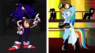 Sonic VS My Little Pony - Friday Night Funkin You Can't Run