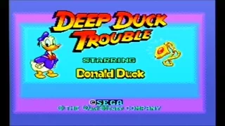 Master System Longplay - Deep Duck Trouble Starring Donald Duck (1993)