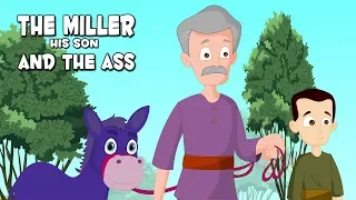 Moral Stories In English | The Miller, His Son And Their Ass | English Animated Short Stories