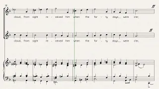 Hyfrydol hymn: "Alleluia, Sing to Jesus"; last verse descant and harmonisation