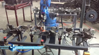 Robotic for Superior Quality, Precision and High Capacity Welding Jobs using Welding Jigs
