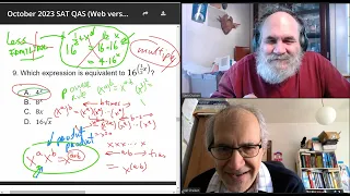 Applying one of the exponential rules SAT Math Question of the Day February 9, 2024