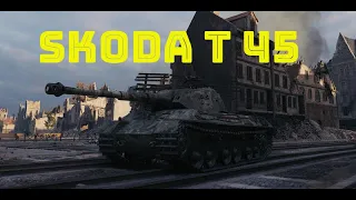 World of Tanks - Skoda T 45 Ace Tanker - First Czech Heavy Tank