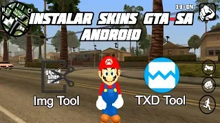 Como Instalar Skins en GTA San Andreas Para Android 2020 (Bien explicado)