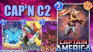 CAPTAIN AMERICA BUFFS CEREBRO NOW!| Cap'n C2| Marvel Snap