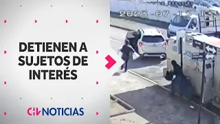 Dos personas detenidas como sujetos de interés por robo a camión Brinks en Puente Alto