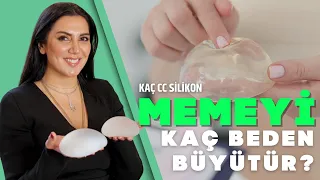 Kaç cc silikon protez memeyi kaç beden büyütür | Dr. Leyla ARVAS | Quartz Clinique