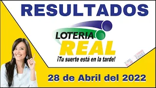 Lotería Real Jueves 28 de Abril del 2022