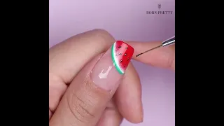 BORN PRETTY Watermelon Nail Art Idea