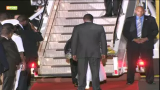 President Barack Obama finally arrives in Kenya