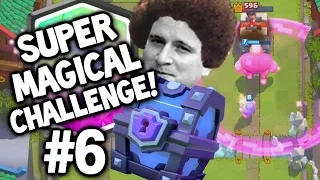 Clash Royale ★ Super Magical Chest Challenge #6 ★ Clash Royale Super Magical Chest LEGENDARY HUNT!