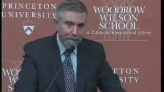 Paul Krugman Nobel Prize News Conference